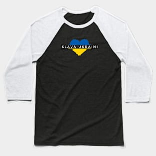 SLAVA UKRAINI Baseball T-Shirt